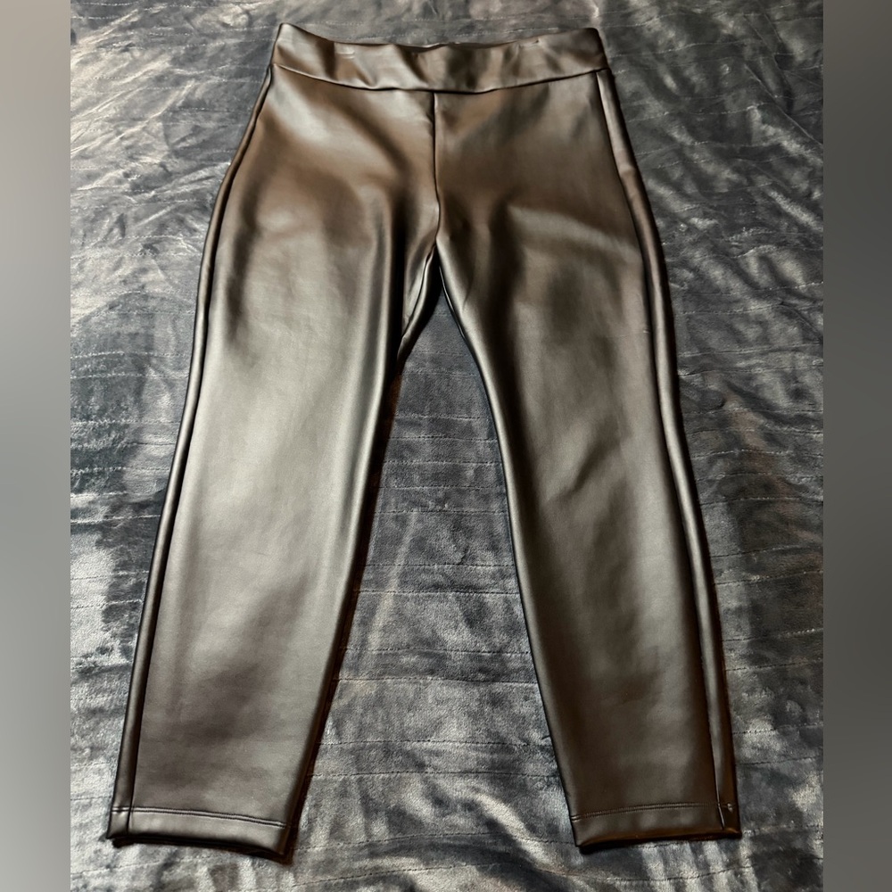 Cabi Tomboy Leggings
Black Faux Leather Leggings